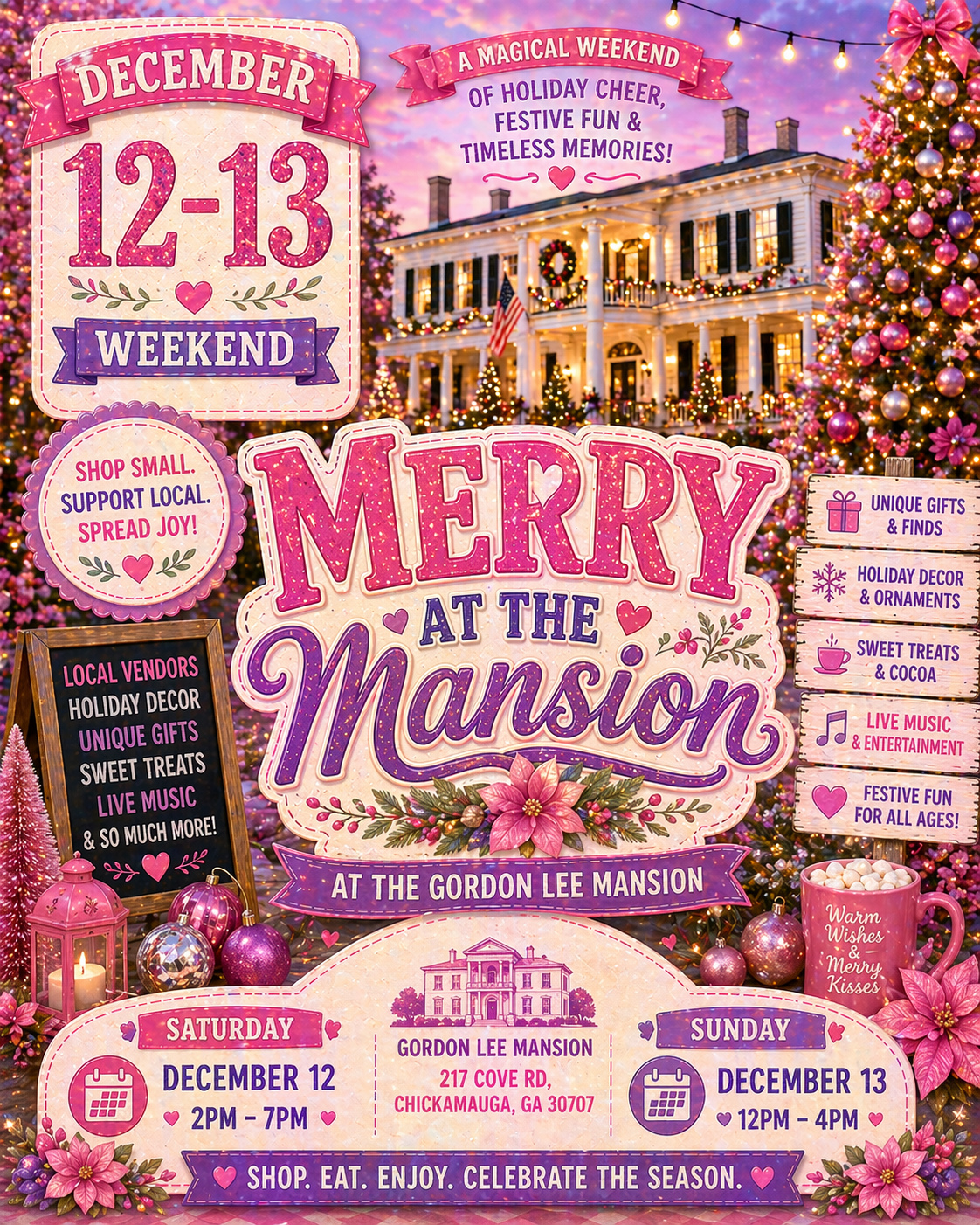 Merry At The Mansion Christmas Market