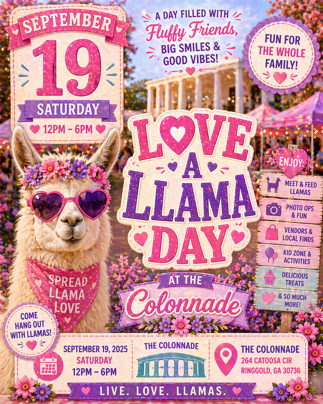 Love A Llama Day Festival